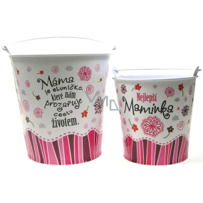 Nekupto Gift center Gift box for a flowerpot medium Best mother diameter 14 cm