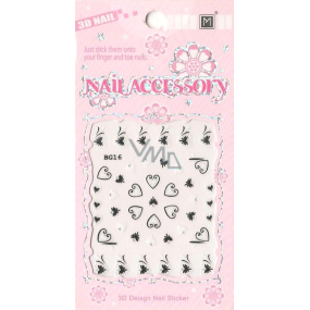 Nail Accessory 3D nail stickers 1 sheet 10100 BG16