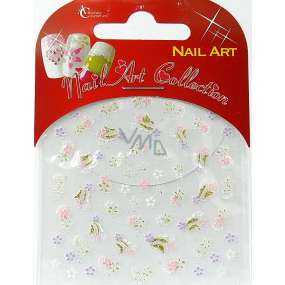 Absolute Cosmetics Nail Art self-adhesive nail stickers S3D024 1 sheet