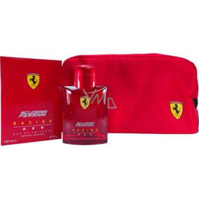 Ferrari Racing Red eau de toilette 125 ml + cosmetic bag, gift set