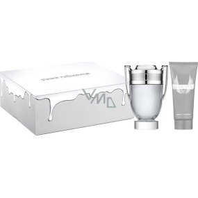 Paco Rabanne Invictus eau de toilette 100 ml + shower gel 100 ml, gift set