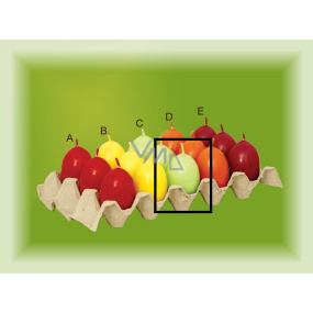 Lima Aromatic Egg Candle Green C 40 x 60 mm 1 piece