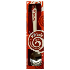 Nekupto Twister Spoon named Marcela red 16 cm