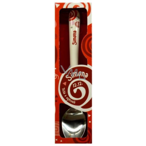 Nekupto Twister Spoon named Simon red 16 cm