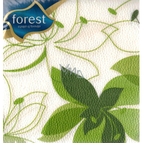 Forest Paper napkins 1 ply 30 x 30 cm 45 pieces Green flower