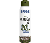 Bros Repellent against ticks for clothing repels and kills spray 90 ml