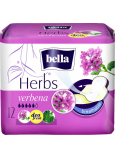 Bella Herbs Verbena intimate flavored pads with wings of 12 pieces