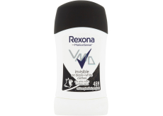 Rexona Invisible On Black + White Clothes antiperspirant deodorant stick for women 50 ml
