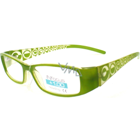 Berkeley Reading glasses +2.0 green 1 piece R7603 PD62