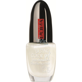 Pupa Lasting Color gel nail polish 113 Silver White 5 ml