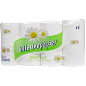 Tedi Kamille perfumed toilet paper with the scent of chamomile white 3 ply 150 pieces 8 pieces