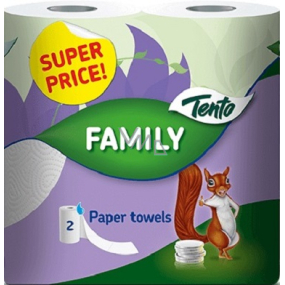 This Family kitchen towels 2 ply 2 pieces