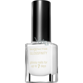 Max Factor Glossfinity nail polish 10 Show White 11 ml