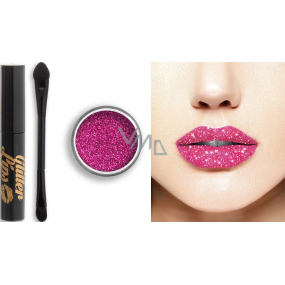 Glitter Lips long-lasting lip gloss with Sparkling Rosé glitter 3.5 ml