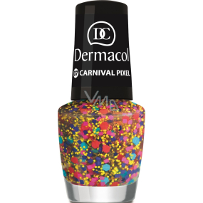 Dermacol Nail Polish with Effect nail polish with effect 07 Carnival Pixel 5 ml