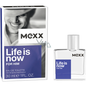 Mexx Life Is Now for Him Eau de Toilette 30 ml