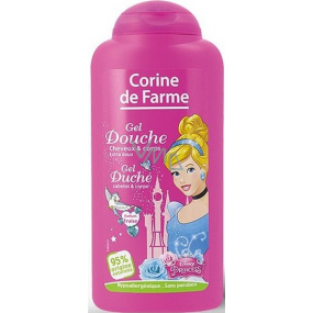 Corine de Farme Disney Princess 2 in 1 hair shampoo and shower gel for children 250 ml