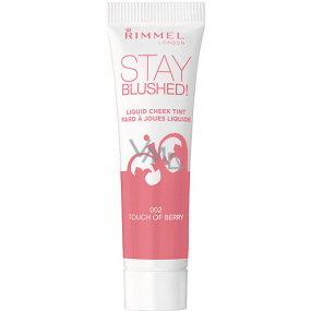 Rimmel London Stay Blushed! blush 002 Touch of Berry 14 ml