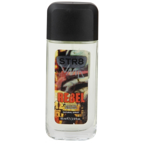Str8 Rebel perfumed deodorant glass for men 85 ml