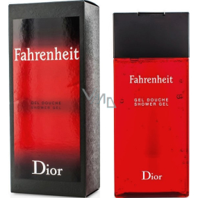 Christian Dior Fahrenheit shower gel for men 200 ml