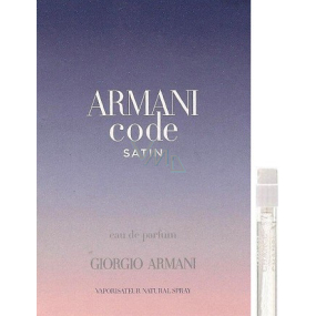 Giorgio Armani Code Femme Satin perfumed water 1.2 ml with spray, vial