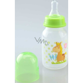 First Steps Feeding Bottle 0+ baby bottle with silicone pacifier Koník 150 ml
