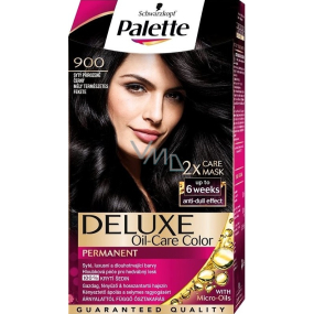 Schwarzkopf Palette Deluxe Hair Color 900 Rich Natural Black 115 ml