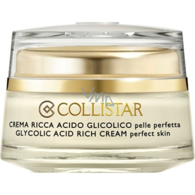 Collistar Attivi Puri Glycolic Acid Rich Cream skin cream with glycolic acid 50 ml