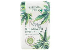 Bohemia Gifts Cannabis Hemp Oil Relaxing Toilet Soap 100 g