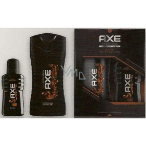 Ax Dark Temptation deodorant pump for men 75 ml + 250 ml shower gel, cosmetic set