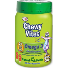 Chewy Vites Omega 3 nutritional supplement for children over 12 months 30 pieces