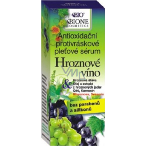 Bione Cosmetics Grapes antioxidant anti-wrinkle face serum 40 ml