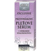 Bione Cosmetics Exclusive & Q10 with Hyaluronic Acid Anti-Wrinkle Facial Serum for Combination to Oily Skin 40 ml