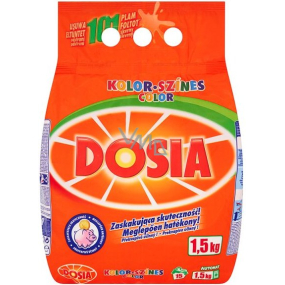 Dosia Color washing powder for colored laundry 15 doses of 1.5 kg