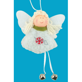 Angel with bells for hanging 15 cm