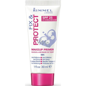 Rimmel London Fix & Protect Makeup Primer Base For Makeup 005 30 ml