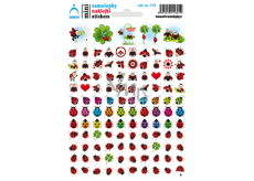 Sheet of School Mini Stickers Ladybugs