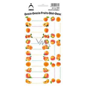 Arch Jar stickers Apricots 18 labels