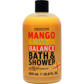 Creightons Mango & Papaya shower gel and foam 500 ml