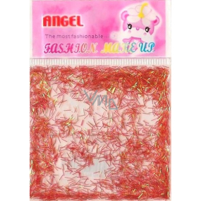 Angel Nail decorations ribbons red 2 g