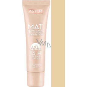 Astor Mattitude Foundation Anti Shine 16h Shine Control Makeup 200 Nude 30 ml
