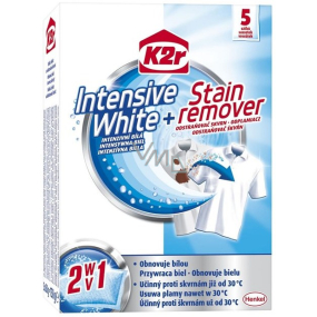 K2r Intensive White + Stain remover intense white + stain remover 5 pieces