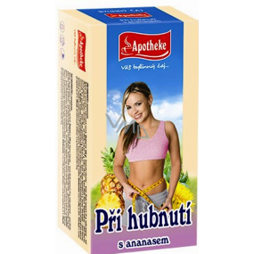 Apotheke For weight loss with pineapple tea 20 x 1.5 g