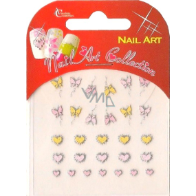Absolute Cosmetics Nail Art self-adhesive nail stickers 3DG001S 1 sheet