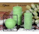 Lima Sirius Opium scented candle green sphere diameter 80 mm 1 piece
