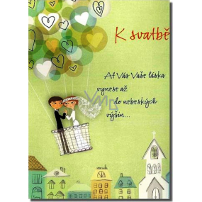 Albi Playing card in the cover For the wedding I still have love for you Petr Kolář 14.8 x 21 cm