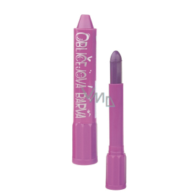 Amos Face Deco Face and body paint tube purple with lipstick closure 4.7 g