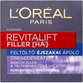Loreal Paris Revitalift Filler HA filling anti-aging night cream 50 ml