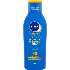 Nivea Sun Protect & Moisture OF20 + moisturizing lotion 200 ml