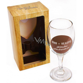 Albi Wine glass Wine is the best natural aphrodisiac 220 ml